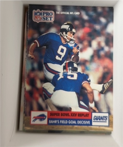 1991 Pro Set #53 Matt Bahr — front
