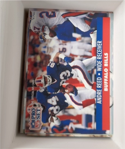 1991 Pro Set #81 Andre Reed — front