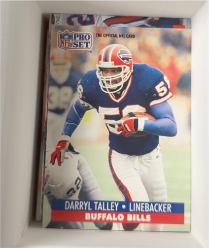 1991 Pro Set #84 Darryl Talley — front