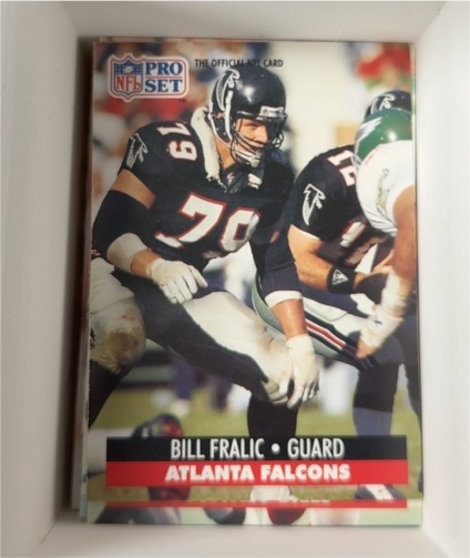 1991 Pro Set #93 Bill Fralic — front