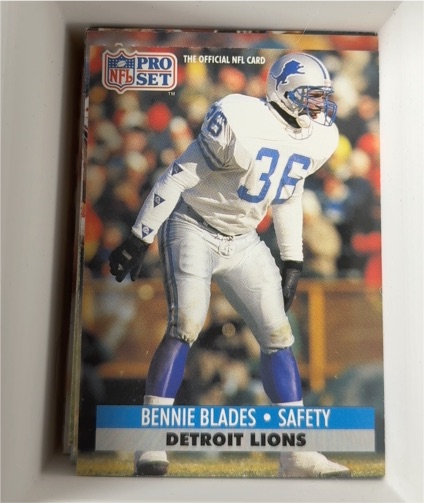 1991 Pro Set #147 Bennie Blades — front