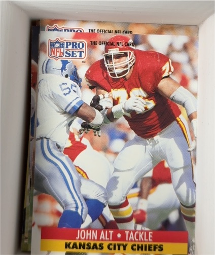 1991 Pro Set #186 John Alt — front