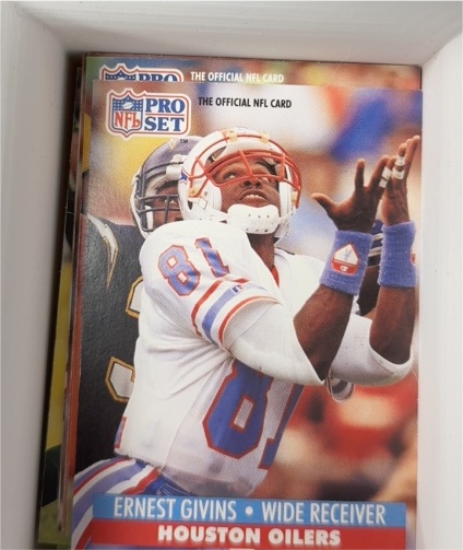 1991 Pro Set #551 Ernest Givins — front