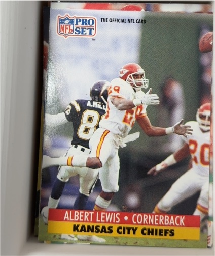 1991 Pro Set #183 Albert Lewis — front