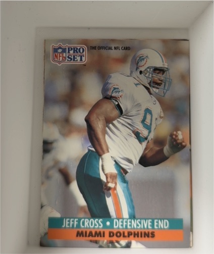 1991 Pro Set #208 Jeff Cross — front