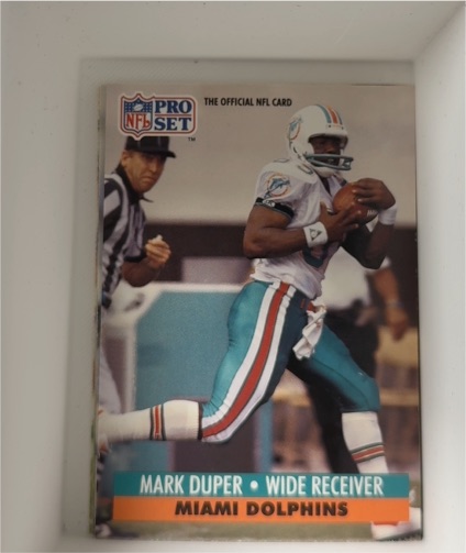 1991 Pro Set #209 Mark Duper — front