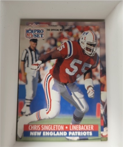 1991 Pro Set #232 Chris Singleton — front