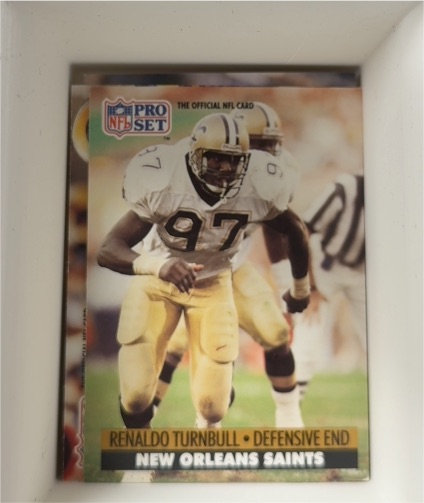 1991 Pro Set #242 Renaldo Turnbull — front