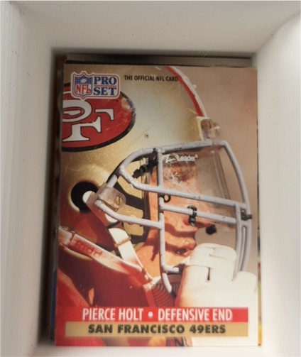 1991 Pro Set #292 Pierce Holt — front