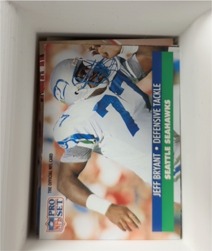 1991 Pro Set #299 Jeff Bryant — front