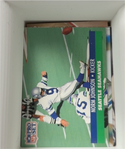 1991 Pro Set #300 Norm Johnson — front