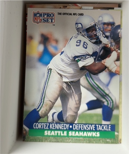 1991 Pro Set #302 Cortez Kennedy — front