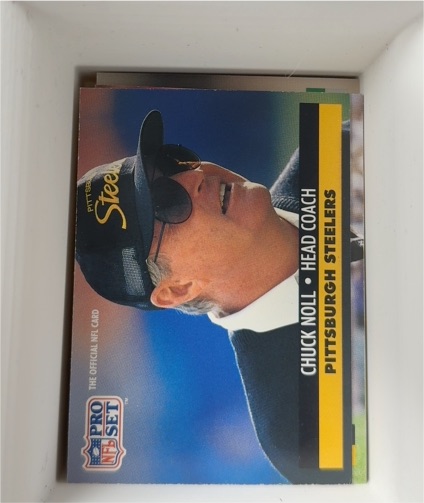1991 Pro Set #279 Chuck Noll — front