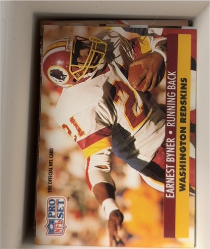 1991 Pro Set #21 Earnest Byner — front