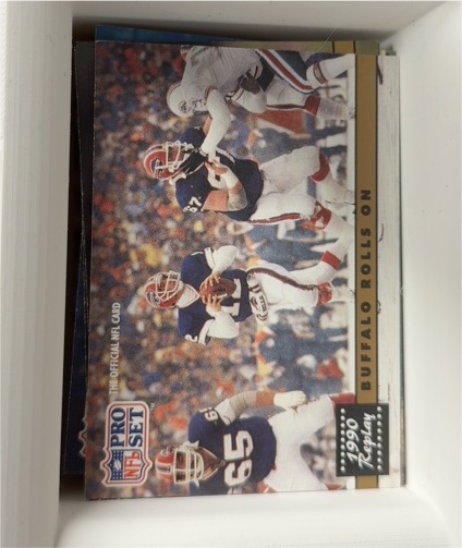 1991 Pro Set #341 Buffalo Rolls On — front