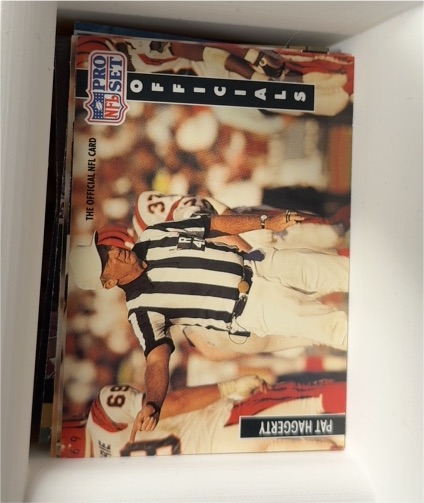 1991 Pro Set #361 Pat Haggerty — front