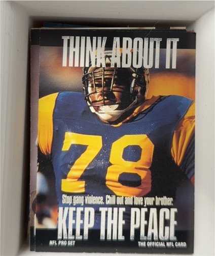 1991 Pro Set #378 Jackie Slater — front