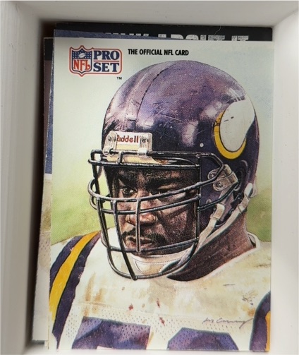 1991 Pro Set #391 Chris Doleman — front