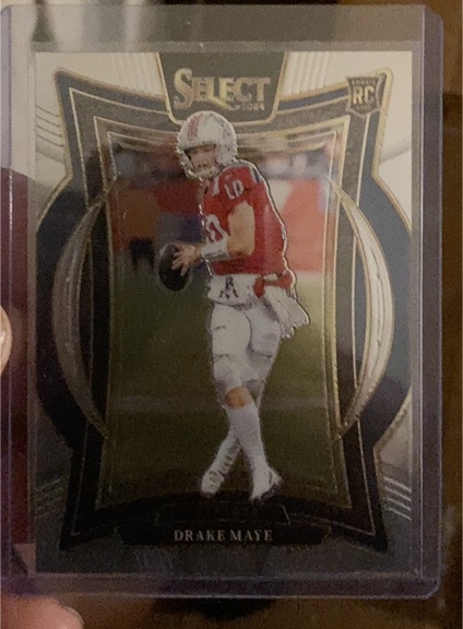2024 Panini Select #27 Drake Maye — front