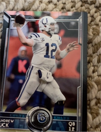 2015 Topps #375 Andrew Luck Indianapolis Colts — front
