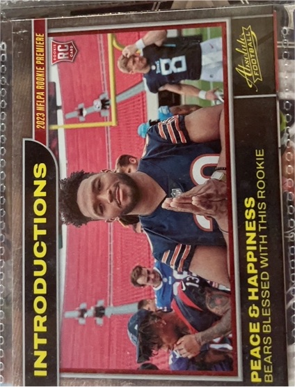 2023 Panini Absolute #8 Peace & Happiness Introductions Roschon Johnson — front