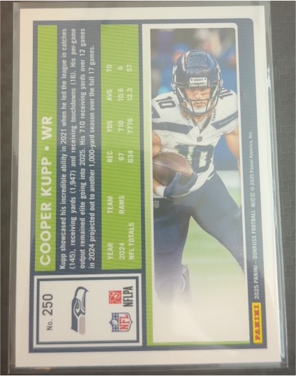 2025 Panini Donruss #250 Cooper Kupp — front