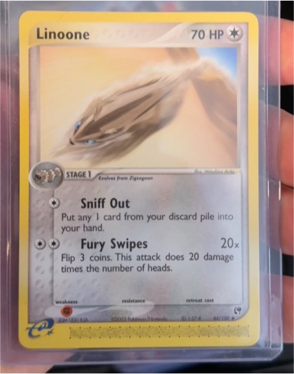 2003 EX Sandstorm #44 Linoone — front