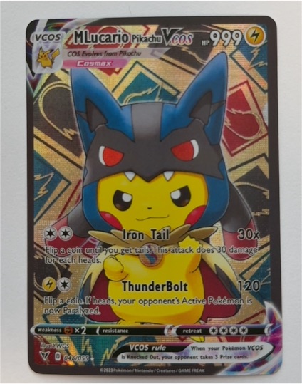 2023 Pokémon #046 MLucario Pikachu VCOS Cosplay — front
