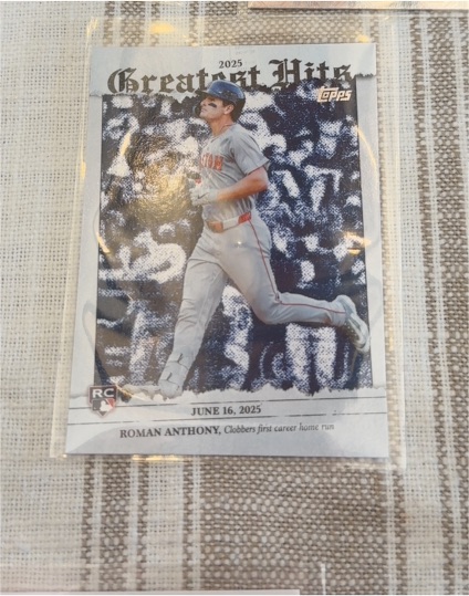 2026 Topps Series 1 #GH-26 Roman Anthony Greatest Hits — front