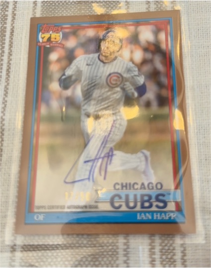 2026 Topps Series 1 #91A-IH Ian Happ — front