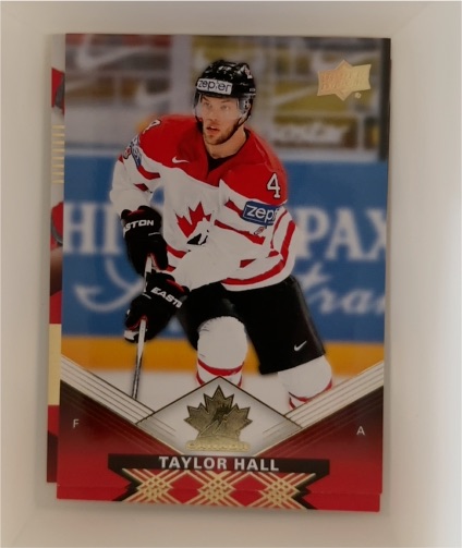 2025-26 Upper Deck Tim Hortons #75 Taylor Hall — front