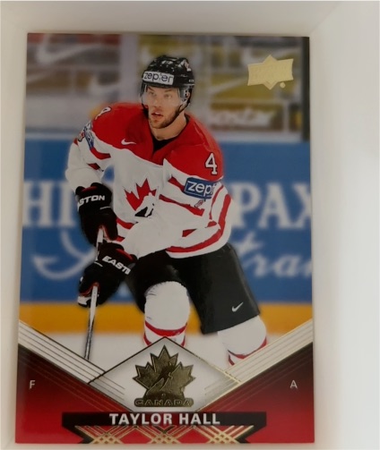 2025-26 Upper Deck Tim Hortons #75 Taylor Hall — front