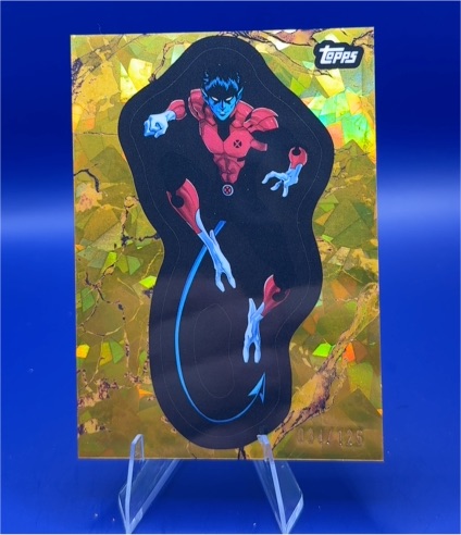2025 Topps Marvel Comic Book Heroes 1975 Golden Anniversary #129 Nightcrawler — front