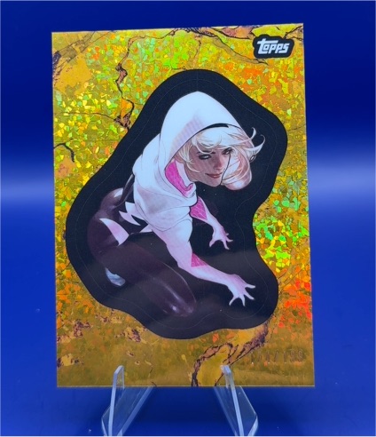 2025 Topps Marvel Comic Book Heroes 1975 Golden Anniversary #118 Ghost-Spider — front