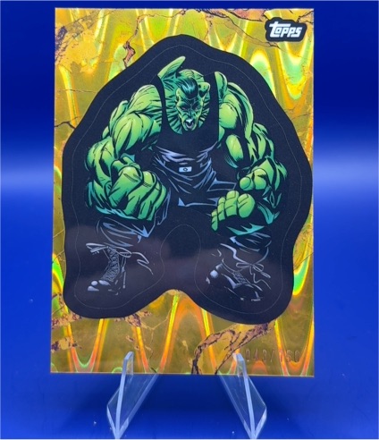 2025 Topps Marvel Comic Book Heroes Golden Anniversary #71 The Hulk — front