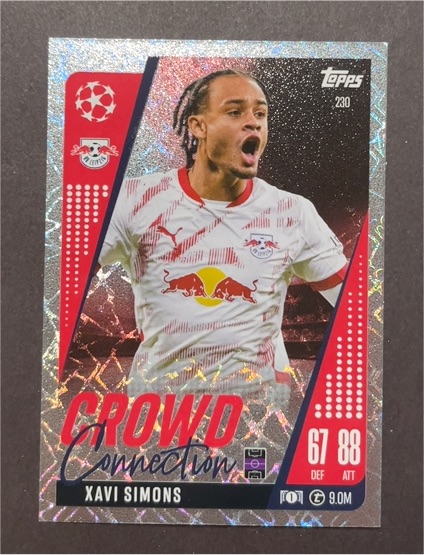 2024 Topps Champions League #230 Xavi Simons — front