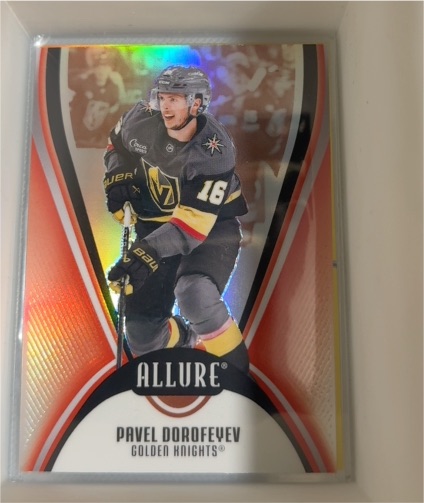 2025-26 Upper Deck Allure Pavel Dorofeyev — front