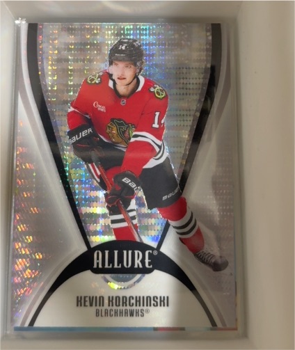 2025-26 Upper Deck Allure #90 Kevin Korchinski — front