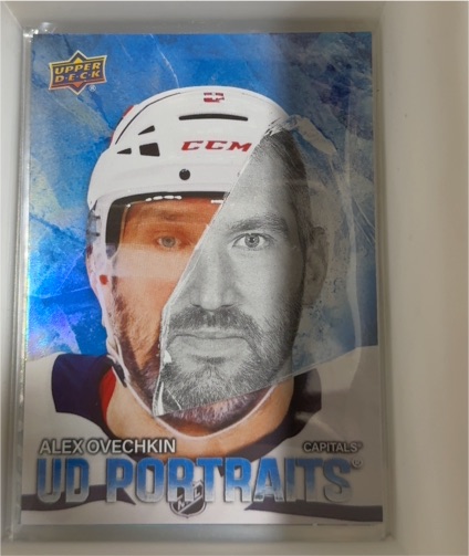 2025-26 Upper Deck Series 1 UD Portraits #P-12 Alex Ovechkin — front