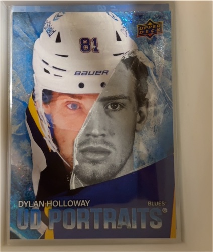 2025-26 Upper Deck #P-5 Dylan Holloway UD Portraits — front