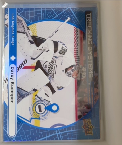 2025-26 Upper Deck #TS-21 Darcy Kuemper Tracking Systems — front