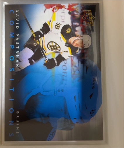 2025-26 Upper Deck Compositions #CMP-16 David Pastrnak — front