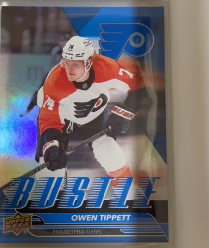 2025-26 Upper Deck #B-1 Owen Tippett Bustle — front