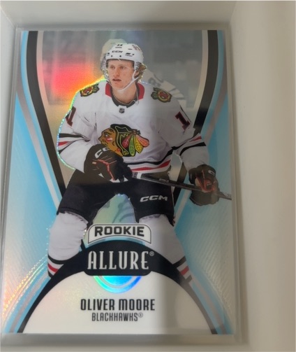 2025-26 Upper Deck Allure #133 Oliver Moore — front