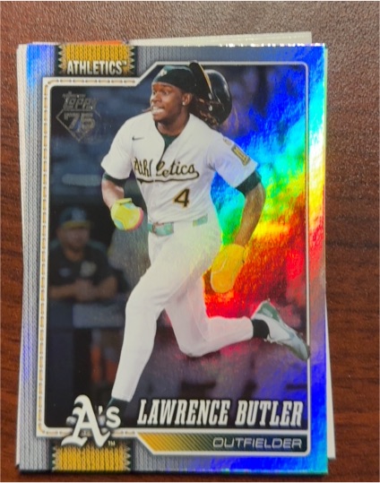 2026 Topps Series 1 #324 Lawrence Butler — front