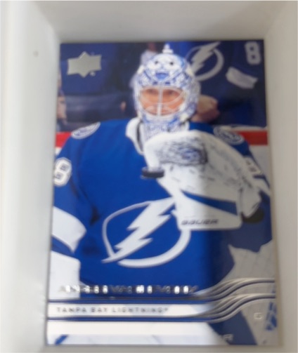 2025-26 Upper Deck #157 Andrei Vasilevskiy Tampa Bay Lightning — front