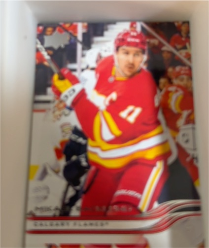 2025-26 Upper Deck #22 Mikael Backlund — front