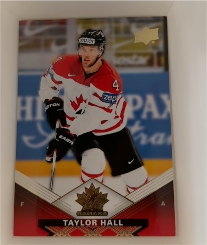 2025-26 Upper Deck Tim Hortons #75 Taylor Hall — front