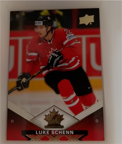 2025-26 Upper Deck Tim Hortons #78 Luke Schenn — front
