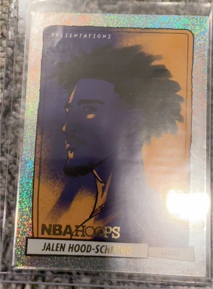 2023-24 Panini NBA Hoops Presentations Jalen Hood-Schifino — front